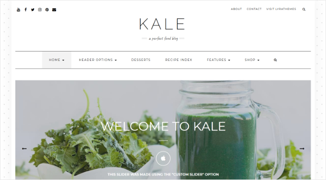 kale-pro-theme - Blog Tyrant kale-best-wordpress-themes-food-blog