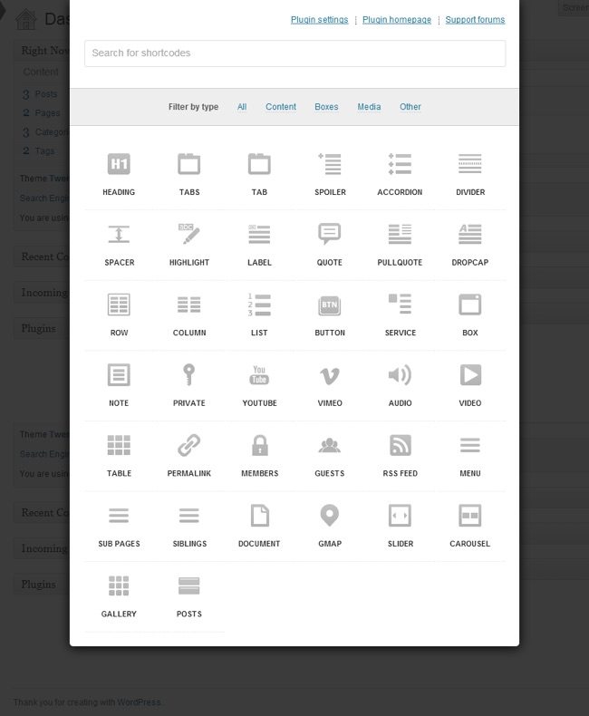 shortcodes - Blog Tyrant shortcode ultimate
