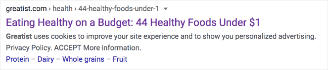 6.-eating-healthy-on-a-budget - Blog Tyrant An example of placing your keyword at the beginning, "Eating Healthy on a Budget: 44 Healthy Foods Under alt=