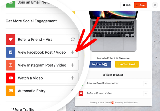 add-a-new-action - Blog Tyrant rafflepress-giveaway-actions