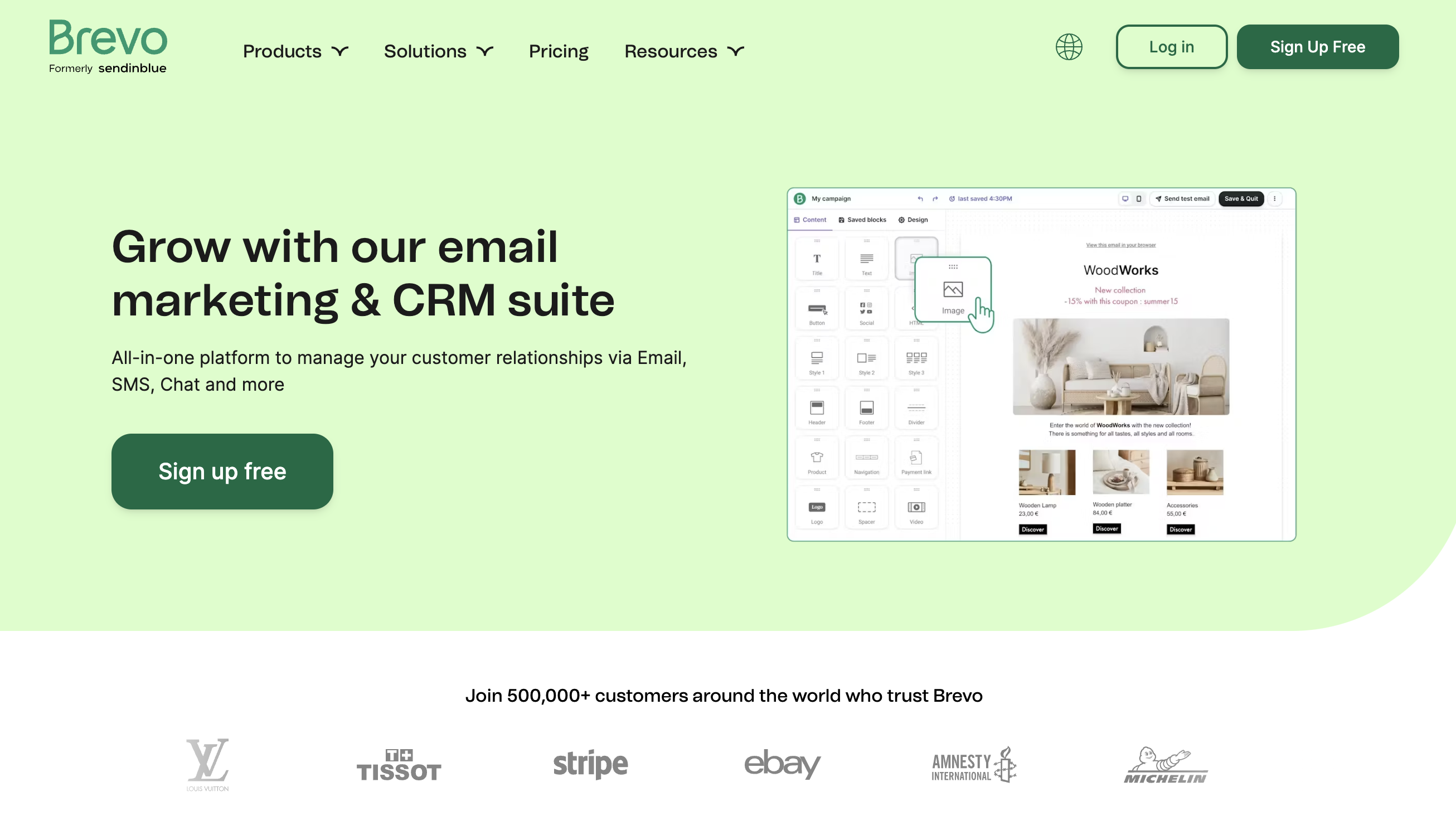 brevo-homepage - Blog Tyrant