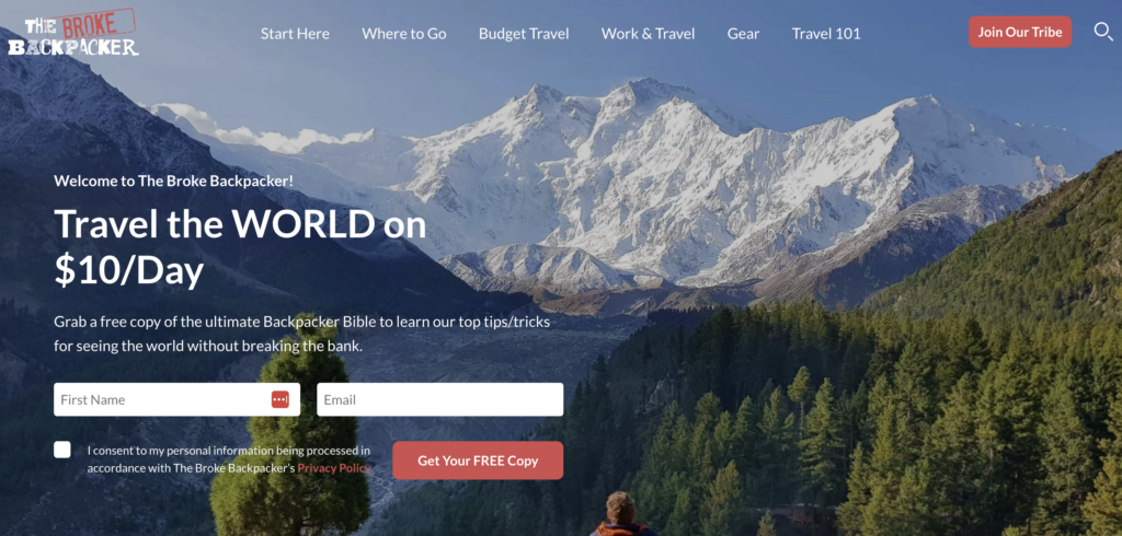 broke backpacker - Blog Tyrant broke backpacker.