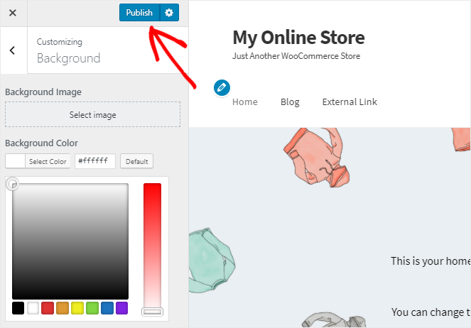 Change Background Color of your eCommerce store - Blog Tyrant Change Background Color of your eCommerce store