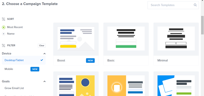 choose a campaign template - Blog Tyrant choose a campaign template - how to make a newsletter