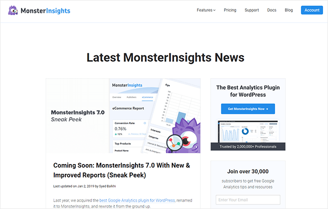 coming-soon-type-of-blog-post-min - Blog Tyrant MonsterInsights sneak peak type of blog post