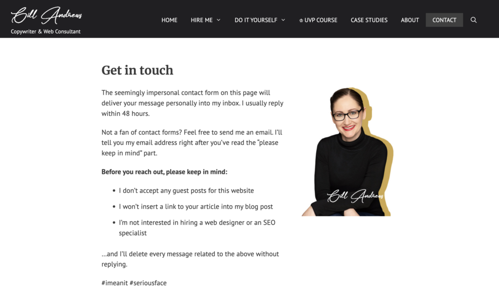 gill andrews contact page - Blog Tyrant gill andrews contact page.