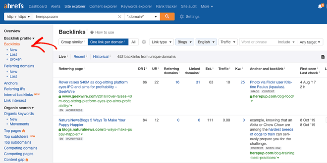 herepup backlinks - Blog Tyrant herepup backlinks