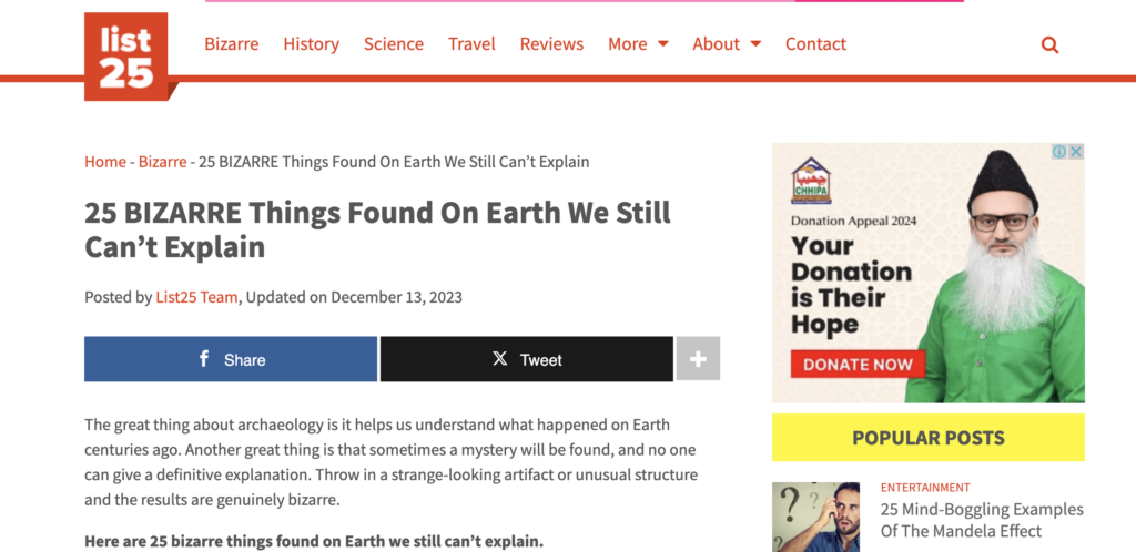 list25-bizarre-blog-post-ideas - Blog Tyrant List25 uses peculiar blog post ideas to keep things interesting.