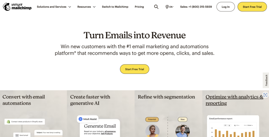mailchimp-email-homepage - Blog Tyrant mailchimp email platform homepage.