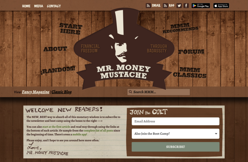 mr money mustache - Blog Tyrant mr money mustache.