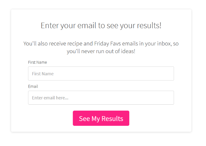 quiz-landing-page-2 - Blog Tyrant provide-email-to-get-quiz-results-foodie-crush