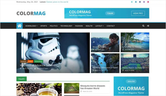 ColorMag free WordPress theme - Blog Tyrant ColorMag free WordPress theme