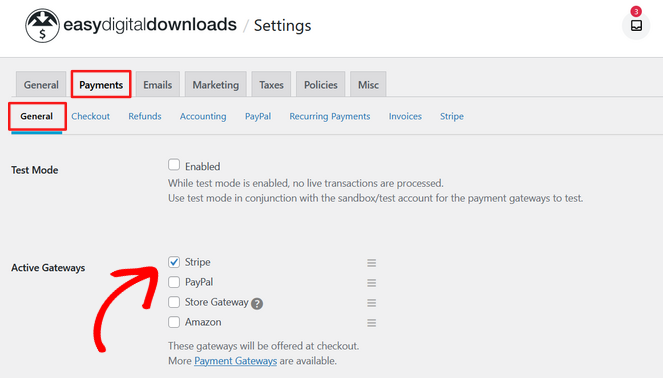 Set up Stripe payment gateway in EDD - Blog Tyrant Set up Stripe payment gateway in EDD