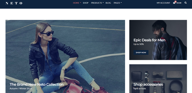 Neto WordPress theme - Blog Tyrant Neto WordPress theme