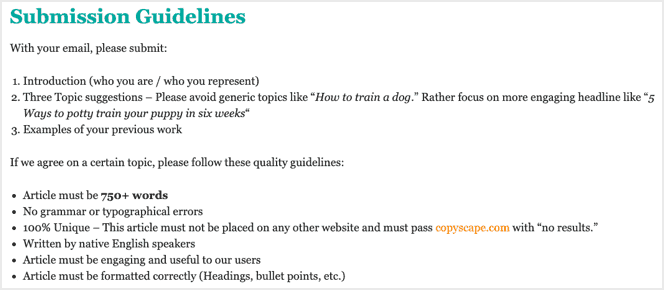 woofdog submission guidelines for guest posts - Blog Tyrant woofdog submission guidelines for guest posts